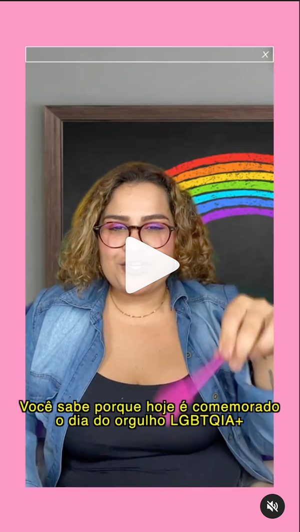 Educational series for Influencer Alexandra Gurgel